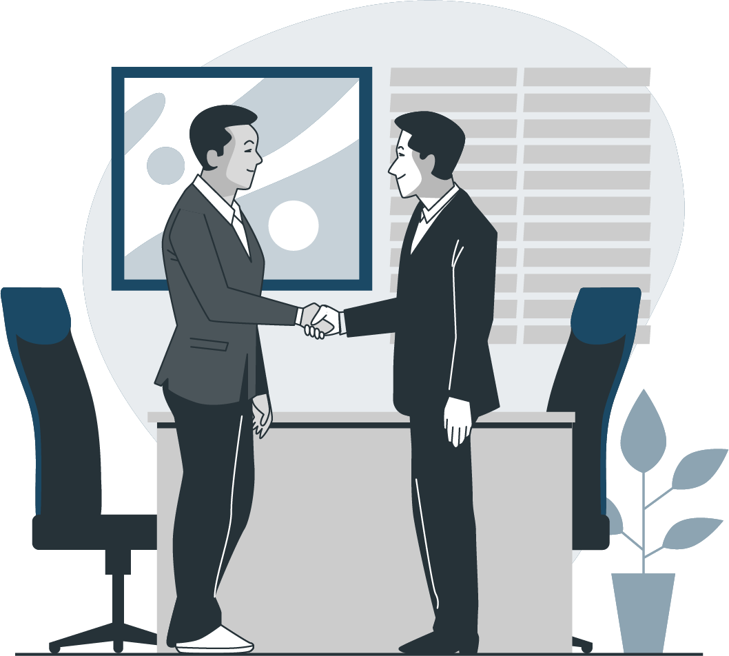 Partnership handshake
